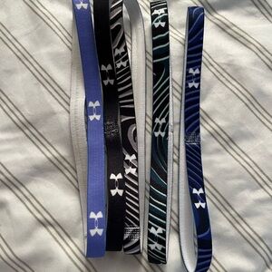 Hurley athletic headbands set of five